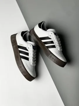 Adidas Samba Rose - ابيض خط اسود