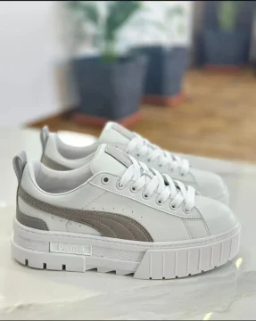 Puma Mayze - ابيض مع سكني