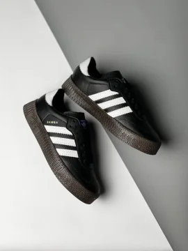 Adidas Samba Rose - اسود خط ابيض