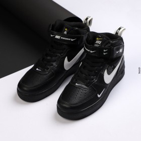 Nike air force 1 mid 07 - اسود
