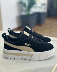 Puma Mayze - اسود مع بيج