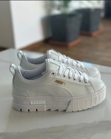 Puma Mayze - ابيض سادة