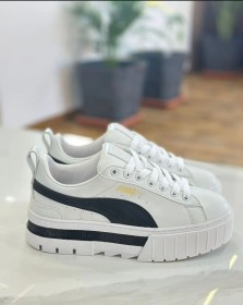 Puma Mayze - ابيض مع اسود