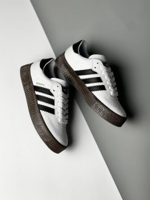 Adidas Samba Rose - ابيض خط اسود